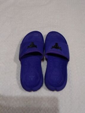Under Armour Purple Slide Sandals